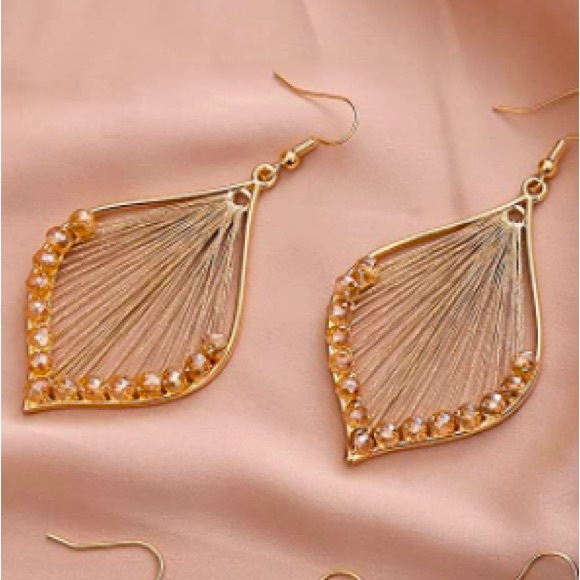 ✨3 for$30✨ NWT Bohemian Woven Earrings ✨Hand Crafted ✨Artisan✨ - Picture 1 of 5